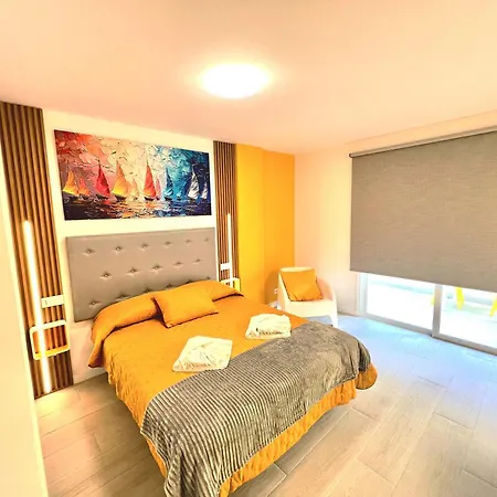 شقة Modern With Pool & Terrace Playa De Americas, Tenerife بلايا ذي لاس أميريكاس